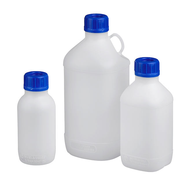 Round bottle PE-HD 500 ml